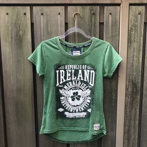 URBAN IRISH x Irish Cannerrian Green Short Sleeve